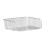 Stackable Transparent Desktop Organizer 26.5x20.2x8cm Plastic Storage Shelf 1