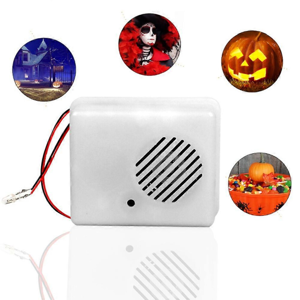 Halloween Sound Sensor Scream Speaker Horror Screaming Tricky Voice-Activated Props Scary Sound 6935159250218