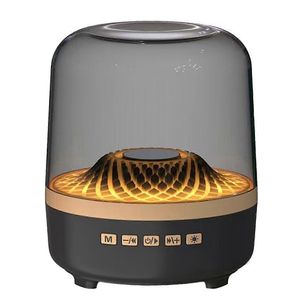 Colorful Glass 4 Speakers Home High Volume Wireless Bluetooth Sound Box Subwoofer Speakers Rgb Atmos 6935159250201