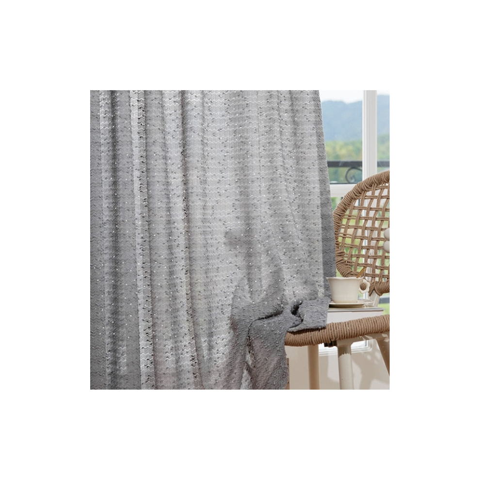 300 Centimetre Grey Modern Luxury Retro Style Curtains For Garden Curtains & Drapes-image-OPC-PFJZS8Z-NEW