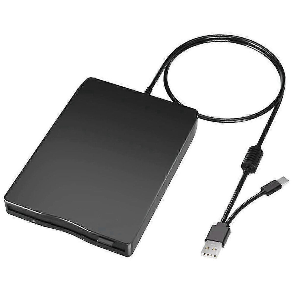 Usb-C Floppy Disk Reader - Dual Interface External Drive For Laptops 6935159248345