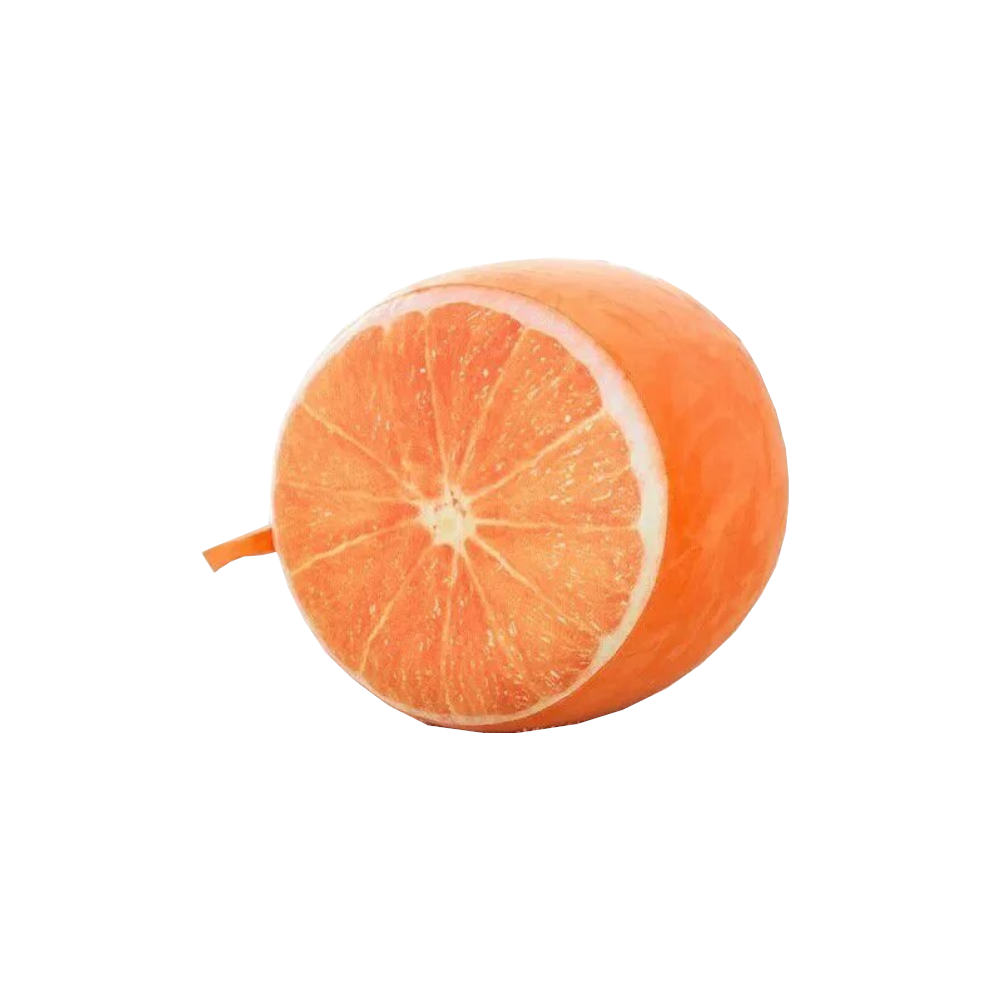 (Orange) Cute Cartoon Fruit Inflatable Stool Children's Chair-image-OPC-PFQ5RMJ-NEW