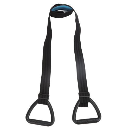 Long Leg Lifter Strap with Rigid Foot Loop for Disabled Adults, 1.2m 1