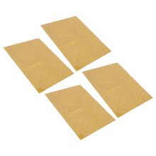 4 Sheets Gold Heat Transfer Film 11.8x9.8in for Shirts & Bags