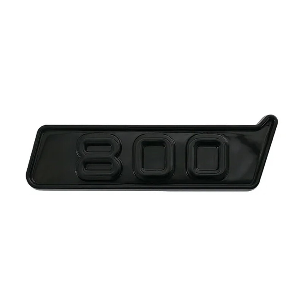 3D Abs Logo Letters Car Emblem Sticker For Mercedes G500 350 Brabus 700 800 900 Glossy 800 Red/Black 9016109986634