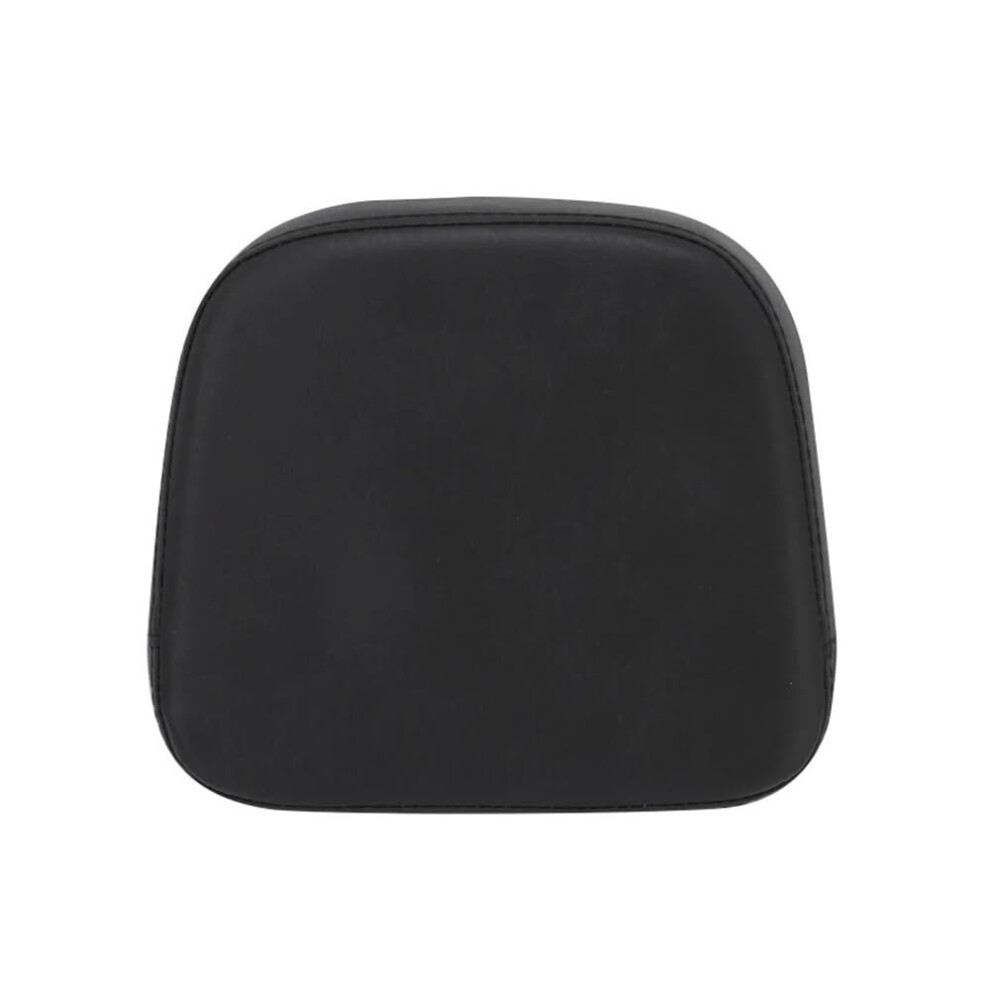 Backrest For Motorcycle Passenger Cushion Rear Pad Chopper And Touring Compatible Black 9016109986801