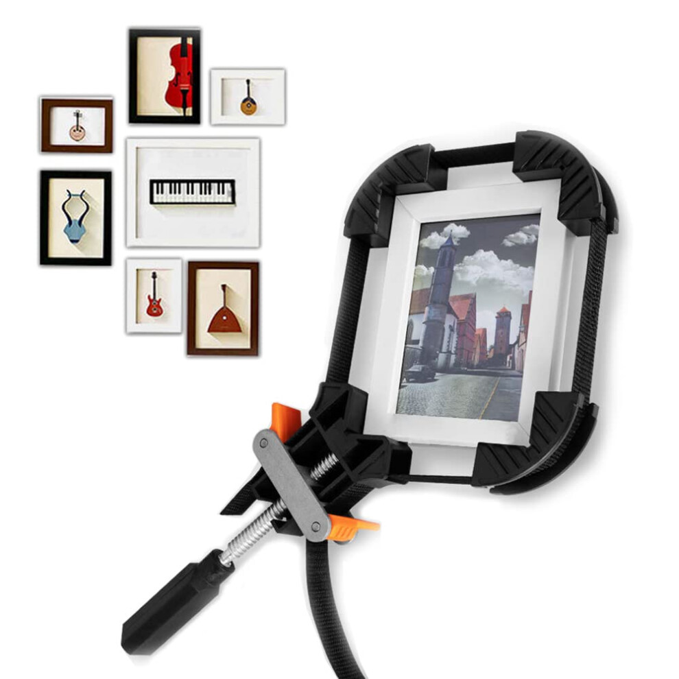 Band Strap Clamp Ratcheting Clamp 90-Degree Corner Clamp Multi-Function Adjustable For Wooden Picture Frames And Drawers 9016109986900