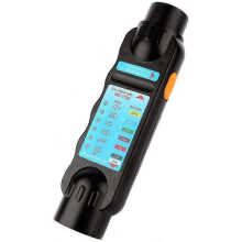 Pin Trailer Tester Tool, 7pin 12V Tow Trailer Strip Plug Socket Connection Tester Diagnostic Tester Black