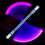 Lb Rolling Pen Illuminated Spinning Pen E15 Special Pen Without Refill for Kidse5 B Blue Send E11 1