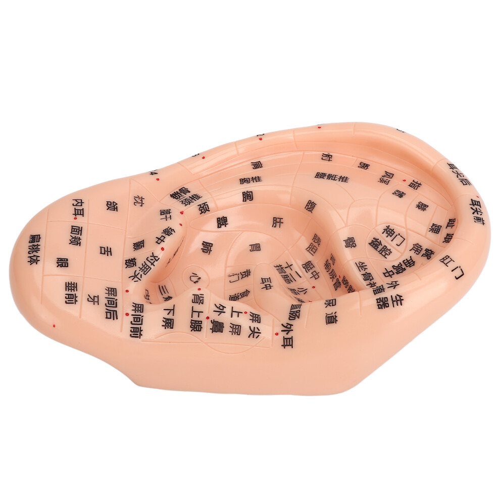 Unisex 600Pcs Ear Sticker Acupuncture Kit With Tweezer & Chart - Pvc Material