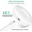 Automatic LED Night LightInterior Motion Sensor LightWireless LED Lights3 Modes (Auto/On/Off) USB Rechargeable Light[Energy Class A+++]3 pieces 7