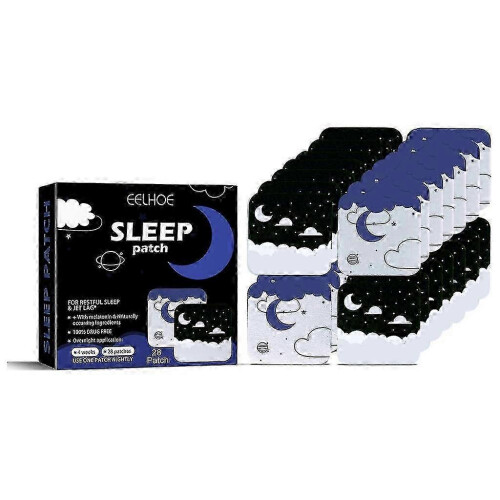 28pcs Help Sleep Stickers Insomnia Treatments Patch Sleeping Patches