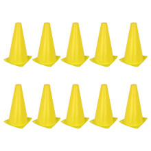 Sports Cones 10 Pcs 23Cm Football Training Cones For Soccer Basketball Skateboards Versatile Markers