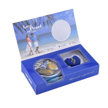Innovative Wish Pearl Necklace Kit with Pendant Cage Mysterious Pearl Gift Set Great Gift for Little Girls
