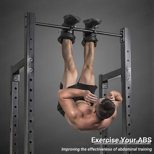 Anti Gravity Inversion Boots With Safety Lock For Gravity Training, Hanging Pull-Up Boots, Blue Overhang Back And ABS 1