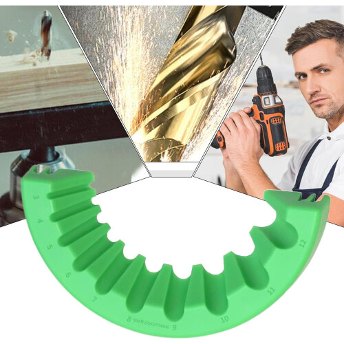 Angle Grinder Drill Bit Sharpener Multi-Specification Grinding Tool 3-12mm Includes 1 Piece Sharpener 2