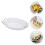 Bruchsicherer Glas Servierteller Für Snacks, Obst Und Desserts 5