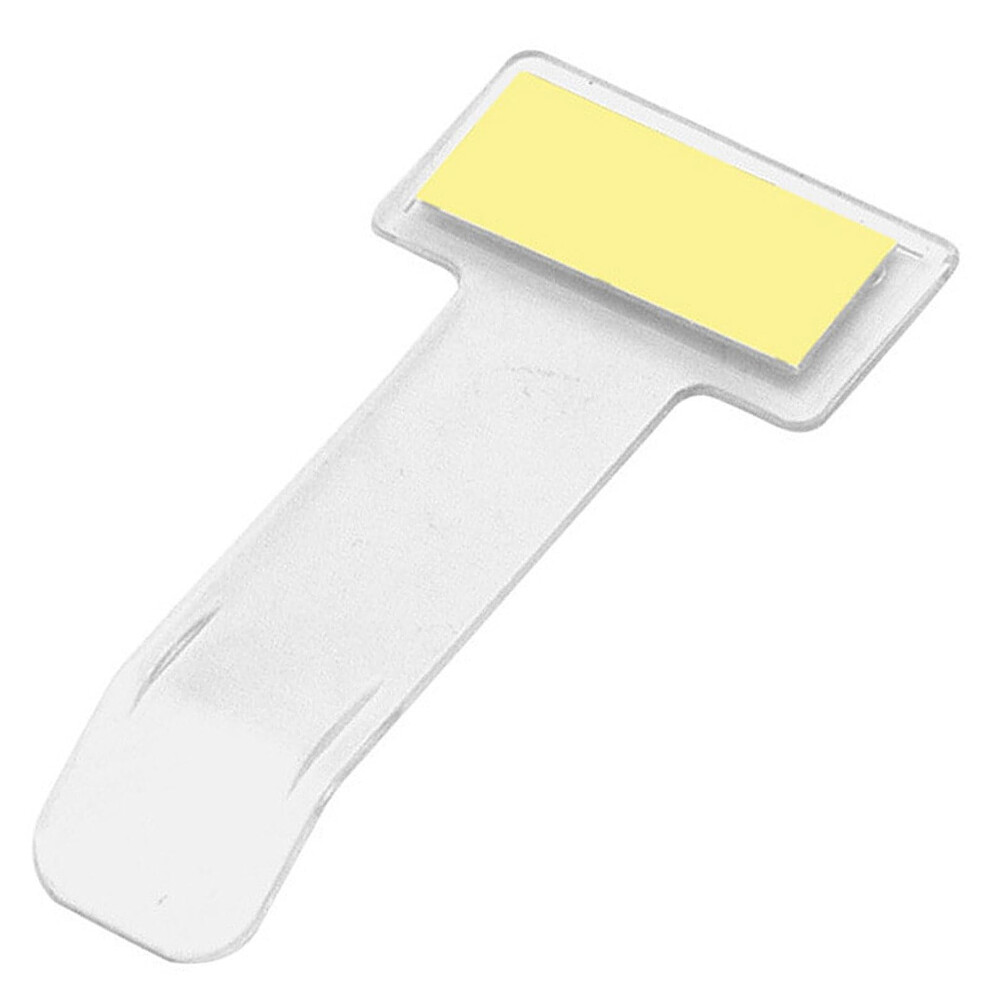 Transparent Car Parking Ticket Holder Clip 10 Pieces Windshield Ticket Holder With Adhesive Tape Permit Work Pass Clips 9354506838485