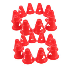 Agility Training Marker Cones Set Of 20 Small PE Cones For Roller Skating And Classroom Activities Brightly Colored