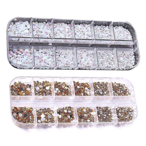 Flat Back Glass Rhinestones Crystals for Nail Art