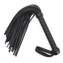 Sm Leather Restraint Bondage Whip Teaser And Training Whip For BDSM Sex Toy And Role Play Couples
