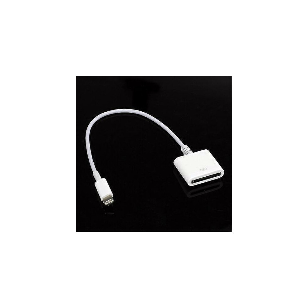 Apple Lightning To 30-Pin Adapter Cable For Iphone 5/Ipod Touch 5/Ipod Nano 7/Ipad Mini (22Cm) White 6935159247744