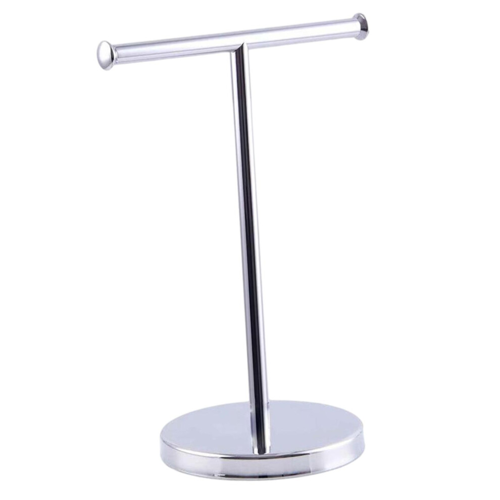 (mirror, 330x160x160mm) Modern Stainless Steel T Shape Towel Holder Stand Towel Rack for Home-image-OPC-PKMY78H-NEW