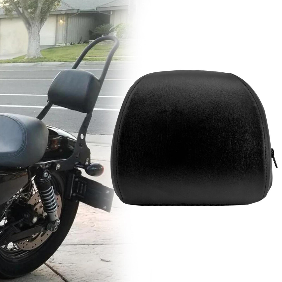 Motorcycle Passenger Backrest Cushion Pad Sissy Bar Pad For Harley Nightster Xl1200n 2007-2012 Compatible 9354506839499