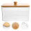 laundry sheet holder with lid for and dryer sheets storage 10