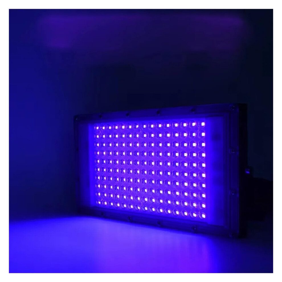 50-300W LED UV Curing Lamp 395Nm 365Nm 405Nm For UV Glue Resin Ink Printing Spraying Painting Curing (100W 405Nm)
