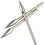 Archery Insert Arrowhead Stainless Steel Broadheads 30 Pcs 4
