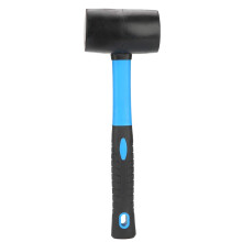 Rubber Hammer Installing Tool Double-Sided Soft Hardness Non-Marking Mallet For Floor Tiles And Glass Blue Black