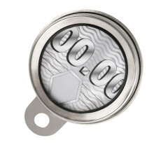 Motorcycle Tax Disc Stainless Steel Waterproof Round Holder Silver Rustproof Scooter Plate Hanger Insurance Label