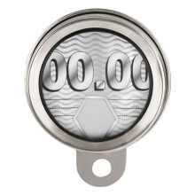 Check Badge Green Environmental Badge Protector Official Cover, Water Alloy, Silver, For Motorcycle, Quad, Scooter