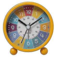 Learning Clock for Kids - Telling Time Teaching Clock - Kids Wall Clocks for Bedrooms - Kids Room Wall Decor
