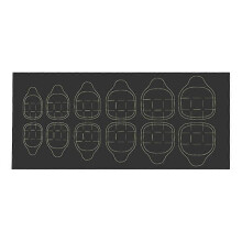 Double Sided Nail Adhesive Stickers, Ultra Thin Breathable Bendable Adhesive Labels Fake Nail Adhesive Sticker Design, Strong Adhesive Jelly Gel Acryl