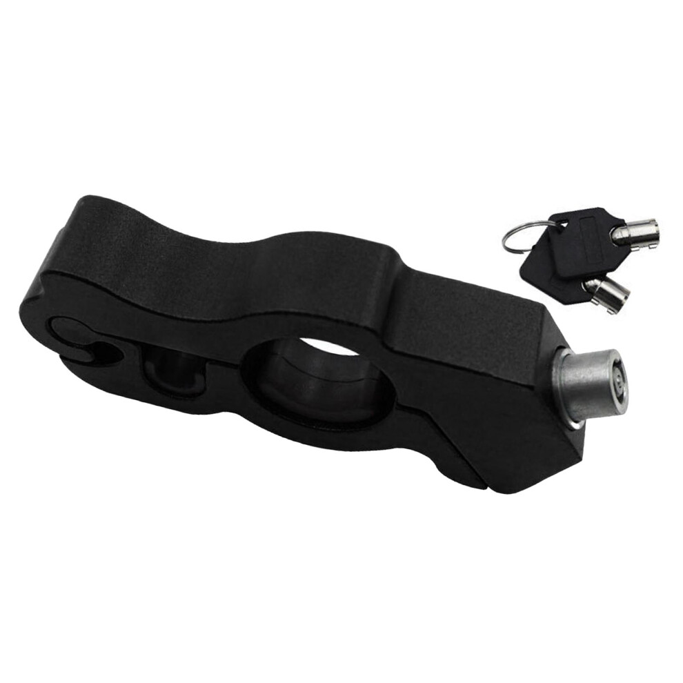 Cnc Aluminum Dirt Bike Handlebar Lock Anti-Theft For Motorcycles & Atvs Black 6931351166289