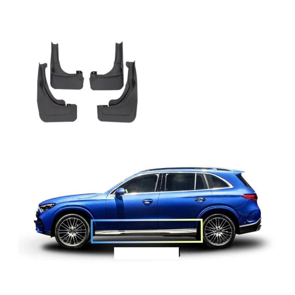 Car Mud Flaps For Benz Glc-Class Glc X254 C254 Mudguards Splash Guards Wheel Fenders 2023 2024 2025 9016109989505