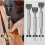 1/4" Hex Shank Hinge Drill Bits - Self-Centering Door And Window Hinge Tapper Core Reaming Tool (5mm & 1/4") 5