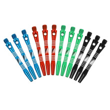 Dart Shafts 12Pcs Standard Screw Thread Rods Knurled Surface Enhanced Control Compatible With Tips And Dart Accessories