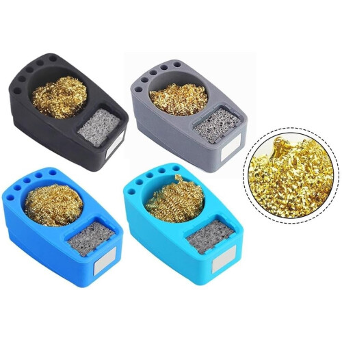 Silicon Solder Dross Box Model A For Tip Maintenance And Tool Storage 2