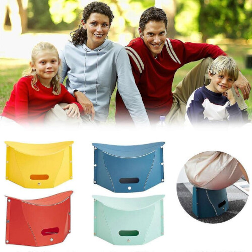 Thickened Plastic Stool Children's Folding Stool Household Portable Outdoor Fish