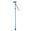 Foldable Walking Cane with Non-Slip Tips Adjustable Blue Design 2