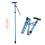 Foldable Walking Cane with Non-Slip Tips Adjustable Blue Design 4