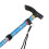 Foldable Walking Cane with Non-Slip Tips Adjustable Blue Design 9