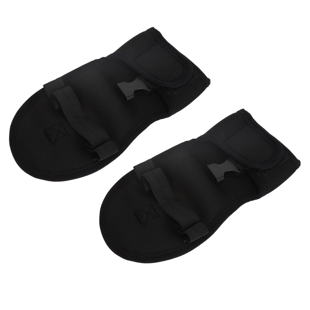 2 Pcs Stroke Rehab Gloves: Finger Separator & Adjustable Grip Aid