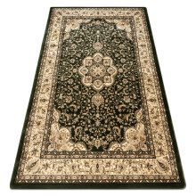 Carpet ROYAL AGY design 0521 dark green 200x400 cm