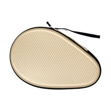 Pingpong Paddles Storage Case Protective Table Tennis Paddle Bag With Zipper Closure Light Gold