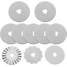 10 stk ersatzklingen für cutter, rotationscneider, stoffschneidewerkzeug