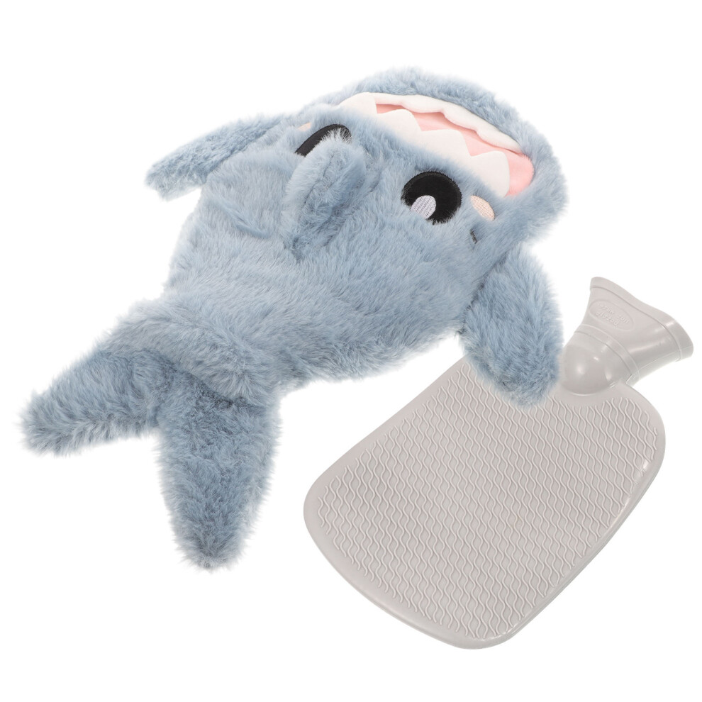 Butla 1000 Ml Na Ciepłą Wodę Z RęCzną Wtyczką I Pokrywą W KształCie Rekina-image